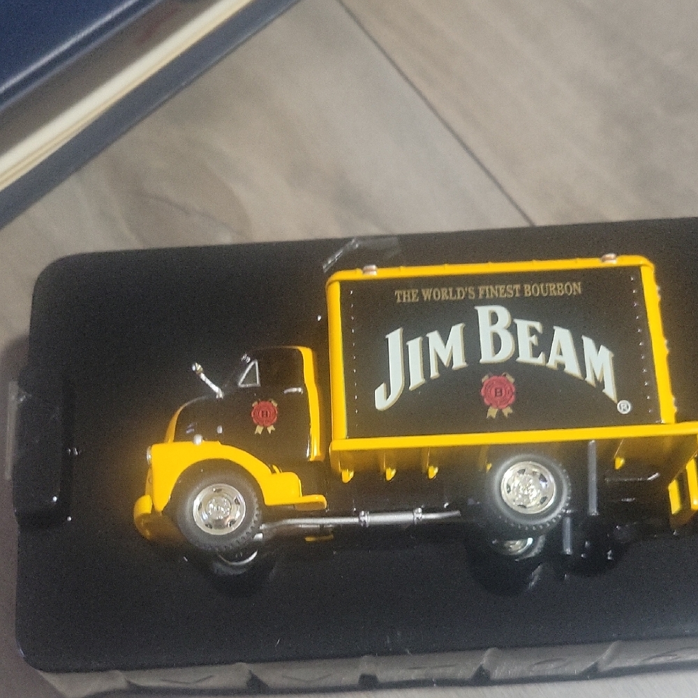 Jim Beam Yellow and Black Diecast Truck